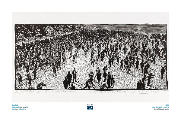 Plakát Jizerská 50 - 6458 závodníků