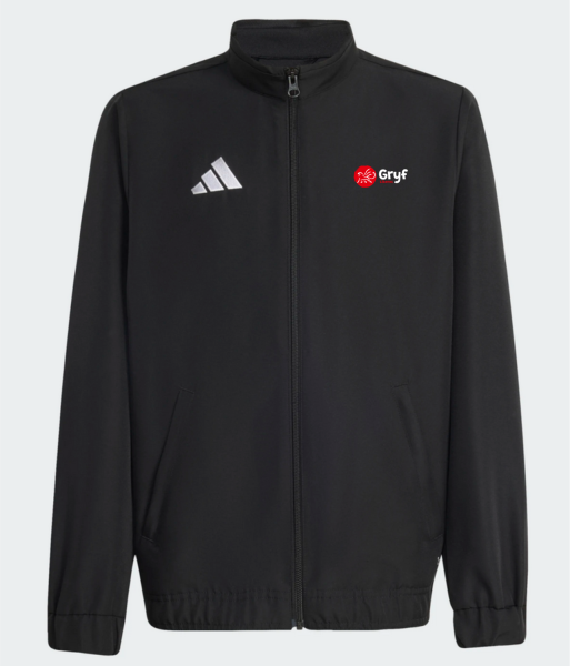 Dětská mikina Adidas - dlouhý zip s potiskem Gryf