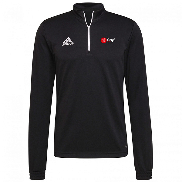 Pánská mikina Adidas - krátký zip s potiskem Gryf