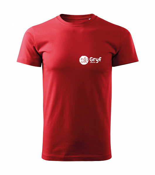 Pánské základní tričko - bavlněné s potiskem Gryf