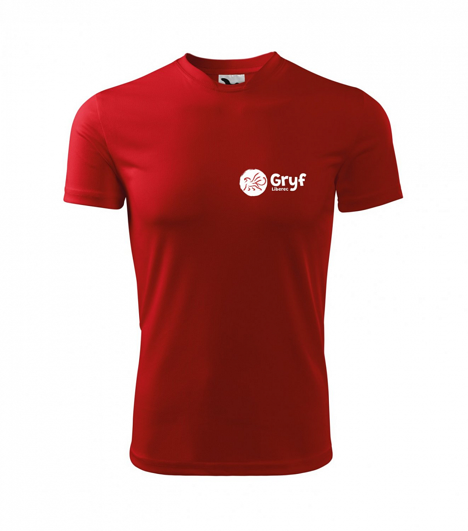 Pánské základní tričko - funkční s potiskem Gryf